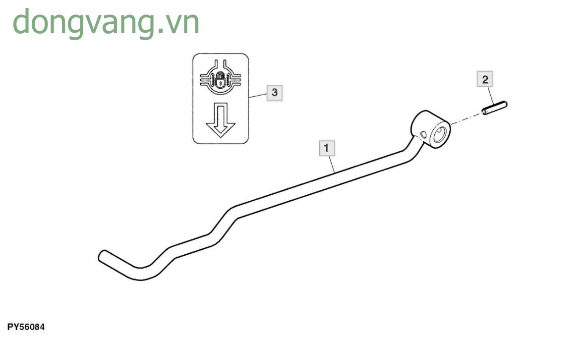 Differential Lock Pedal - ST558867